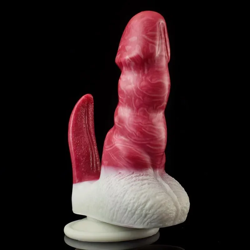 6.5 IN Small Double Ended Unusual Shaped Dildo Demon Adult Toy 2 6.5 IN Small Double Ended Unusual Shaped Dildo Demon Adult Toy 2