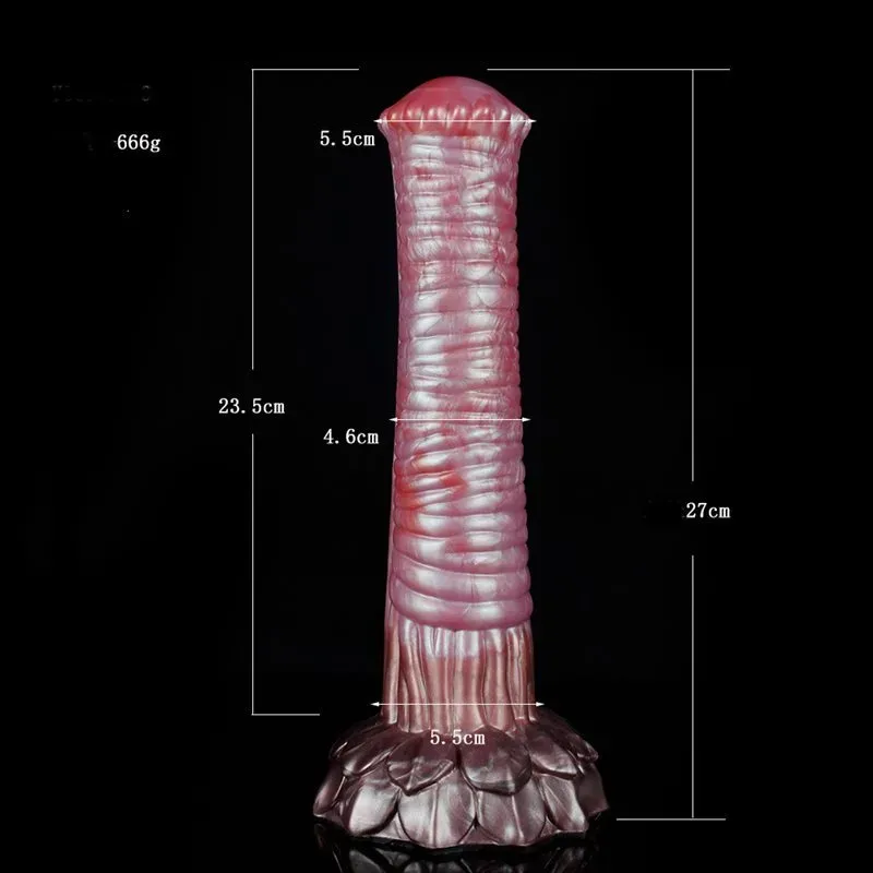 10.5 IN Long Flared Horse Dildo Silicone Animal Penis 1 10.5 IN Long Flared Horse Dildo Silicone Animal Penis 1