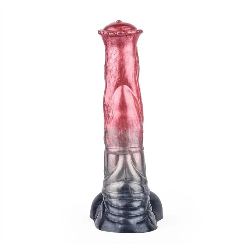 10 IN Big Horse Cock Dildo Flexible Animal Sex Toy 3 10 IN Big Horse Cock Dildo Flexible Animal Sex Toy 3