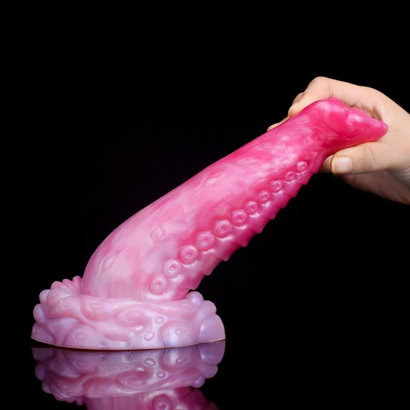 8 IN Pink Tentacle Dildo Silicone Novelty Adult Toy 8 8 IN Pink Tentacle Dildo Silicone Novelty Adult Toy 8