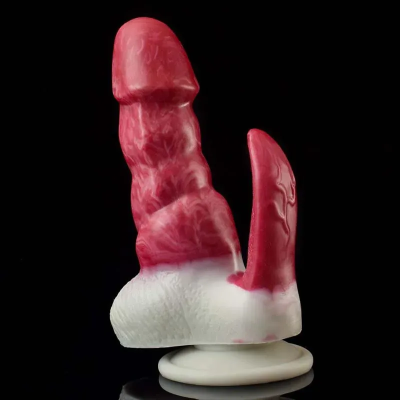 6.5 IN Small Double Ended Unusual Shaped Dildo Demon Adult Toy 3 6.5 IN Small Double Ended Unusual Shaped Dildo Demon Adult Toy 3