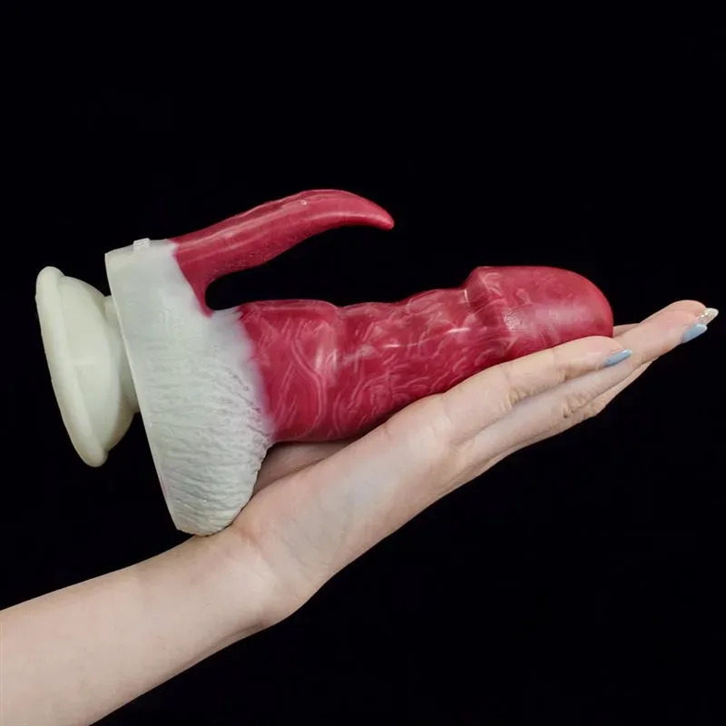 6.5 IN Small Double Ended Unusual Shaped Dildo Demon Adult Toy 6 6.5 IN Small Double Ended Unusual Shaped Dildo Demon Adult Toy 6