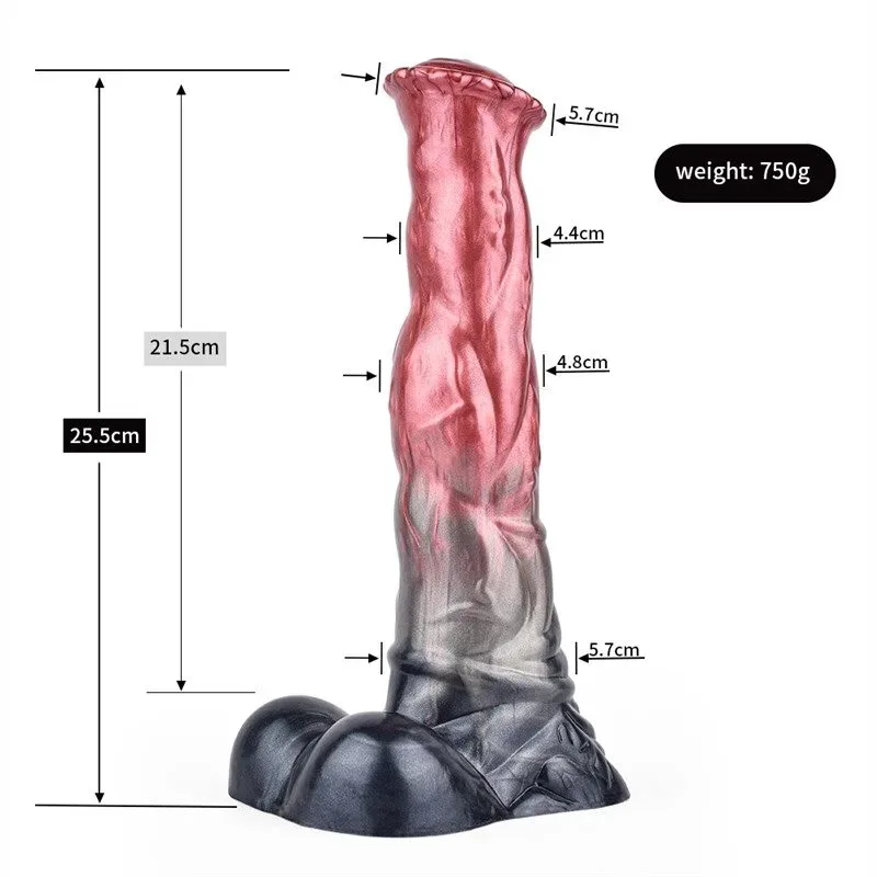 10 IN Big Horse Cock Dildo Flexible Animal Sex Toy 1 10 IN Big Horse Cock Dildo Flexible Animal Sex Toy 1