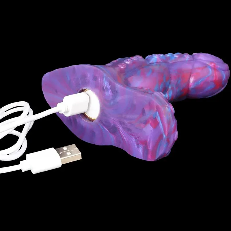 5.5 IN Remote Controlled Vibrating Tentacle Dildo Sex Toy 8 5.5 IN Remote Controlled Vibrating Tentacle Dildo Sex Toy 8