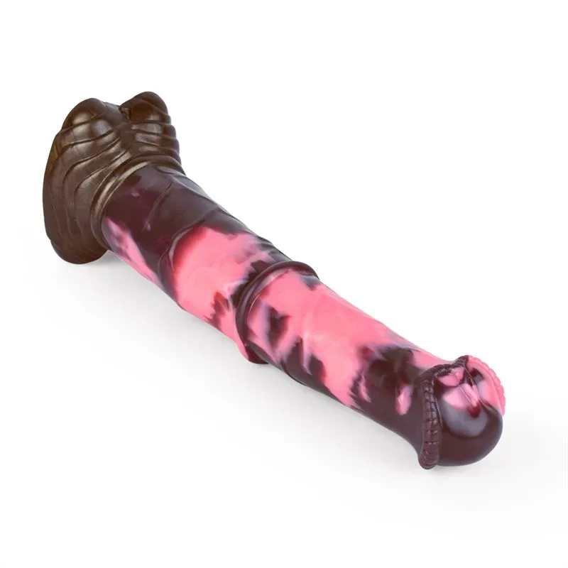 10.5 IN Best Horse Dildo Soft Silicone Fantasy Sex Toy 6 10.5 IN Best Horse Dildo Soft Silicone Fantasy Sex Toy 6