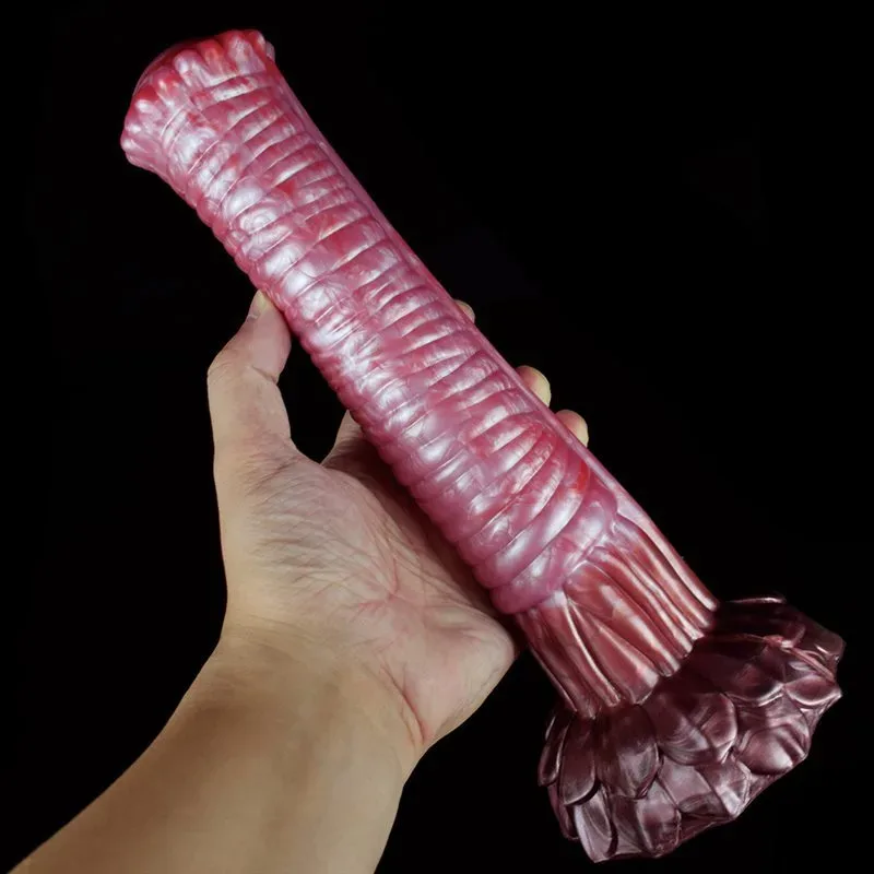 10.5 IN Long Flared Horse Dildo Silicone Animal Penis 3 10.5 IN Long Flared Horse Dildo Silicone Animal Penis 3