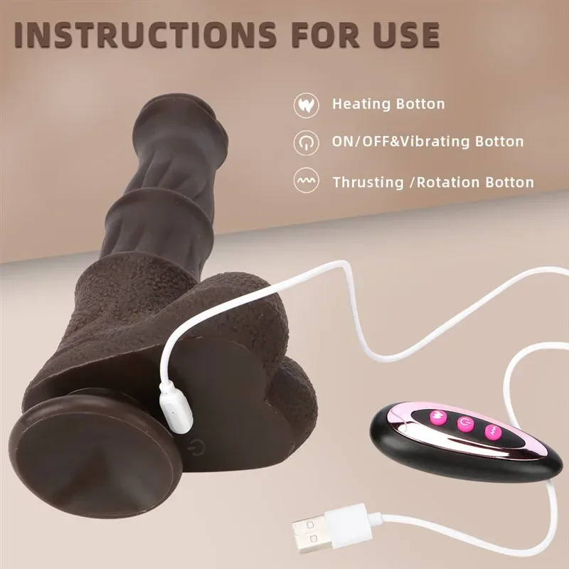 9 Inch Horse Dildo Vibrator 4 IN 1 Rechargeable Animal Penis 6 9 Inch Horse Dildo Vibrator 4 IN 1 Rechargeable Animal Penis 6