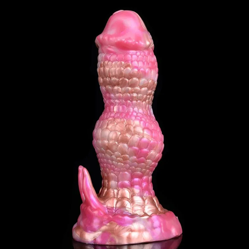 7 IN Short Dragon Knot Dildo Silicone Special Sex Toy 3 7 IN Short Dragon Knot Dildo Silicone Special Sex Toy 3