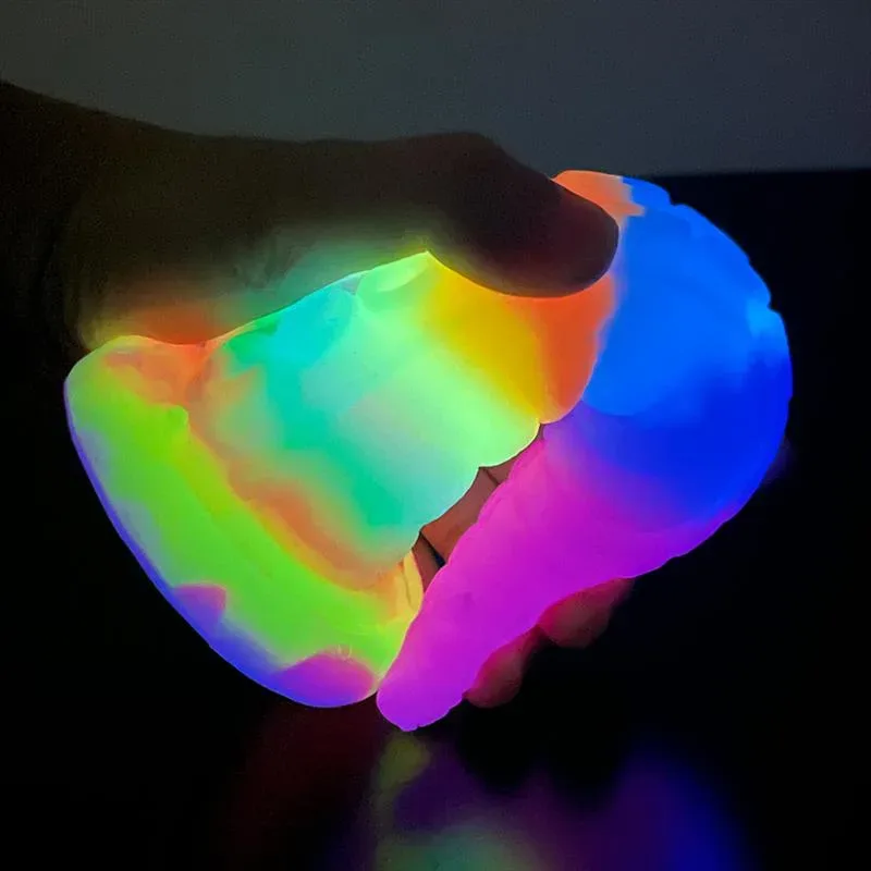 7 IN Glow-In-The-Dark Little Octopus Tentacle Dildo for Beginner 6 7 IN Glow-In-The-Dark Little Octopus Tentacle Dildo for Beginner 6