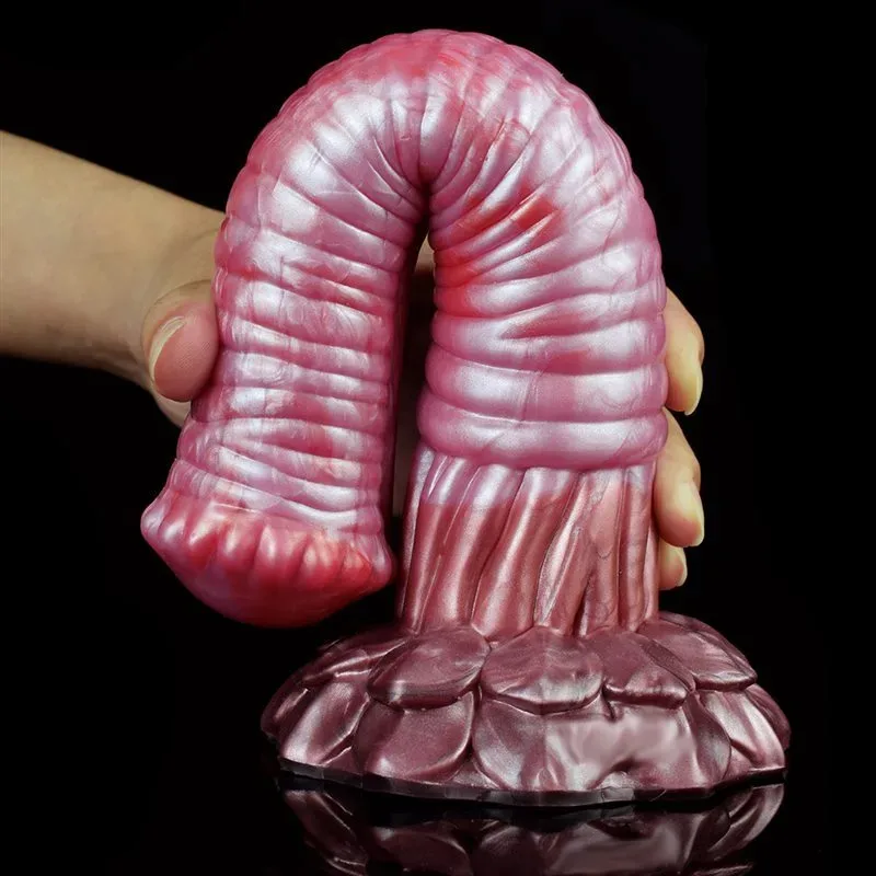 10.5 IN Long Flared Horse Dildo Silicone Animal Penis 4 10.5 IN Long Flared Horse Dildo Silicone Animal Penis 4