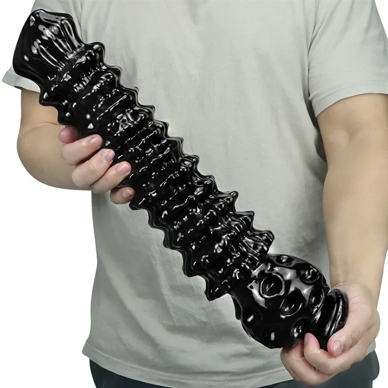 16.5 IN Giant Black Monster Dildo Demon PVC Anal Plug 5 16.5 IN Giant Black Monster Dildo Demon PVC Anal Plug 5