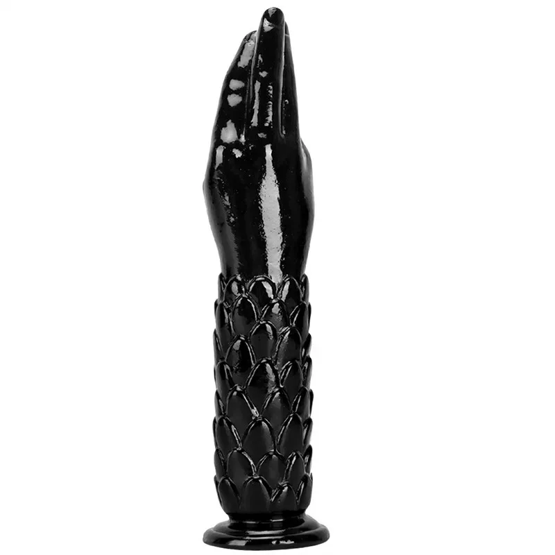 13 IN Black Forearm & Foot PVC Dildo Sex Toy 3 13 IN Black Forearm & Foot PVC Dildo Sex Toy 3