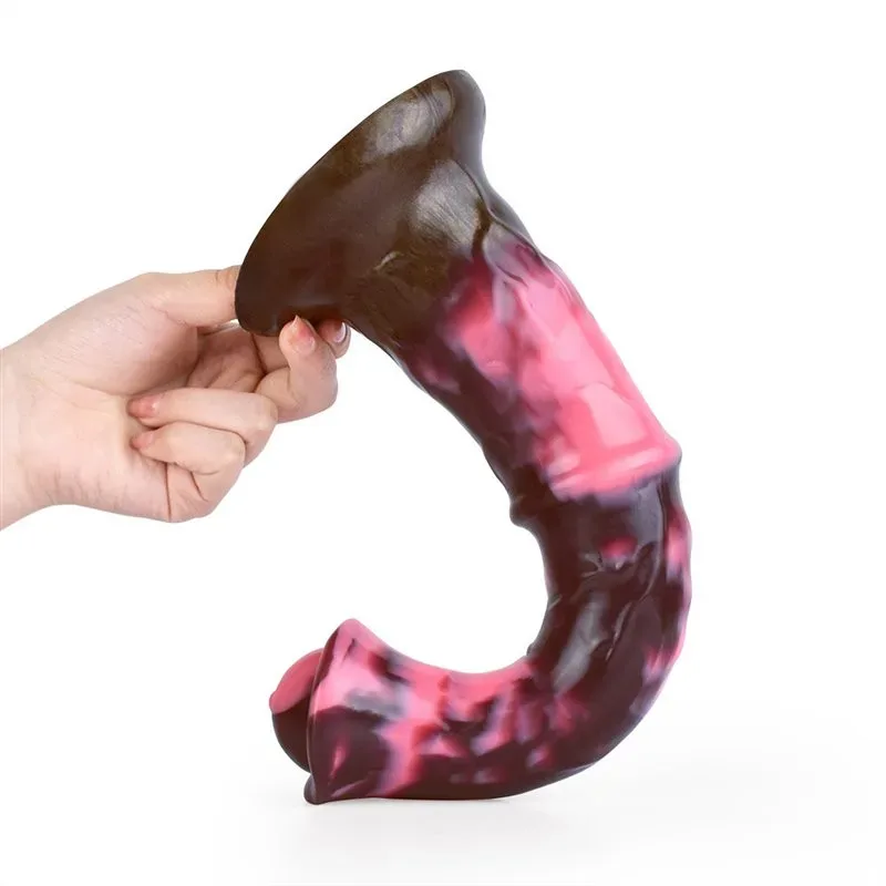 11 IN Horse Cock Shaped Dildo Flexible Animal Penis 5 11 IN Horse Cock Shaped Dildo Flexible Animal Penis 5