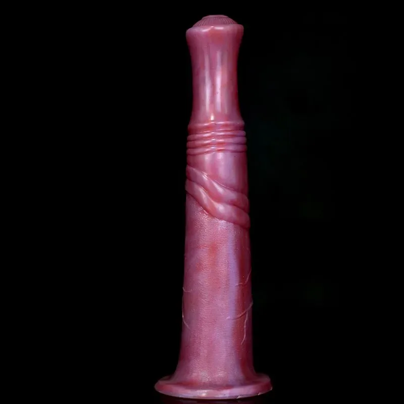 11 IN Long Pony Horse Dildo Silicone Animal Sex Toy 2 11 IN Long Pony Horse Dildo Silicone Animal Sex Toy 2
