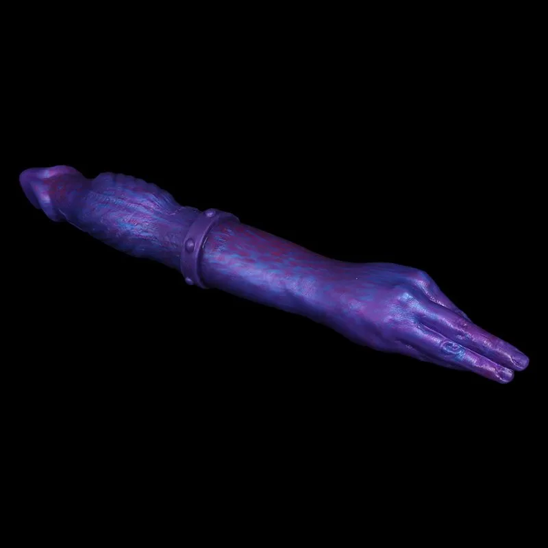16.5 IN Purple Double-Sided Dog & Palm Dildo 4 16.5 IN Purple Double-Sided Dog & Palm Dildo 4