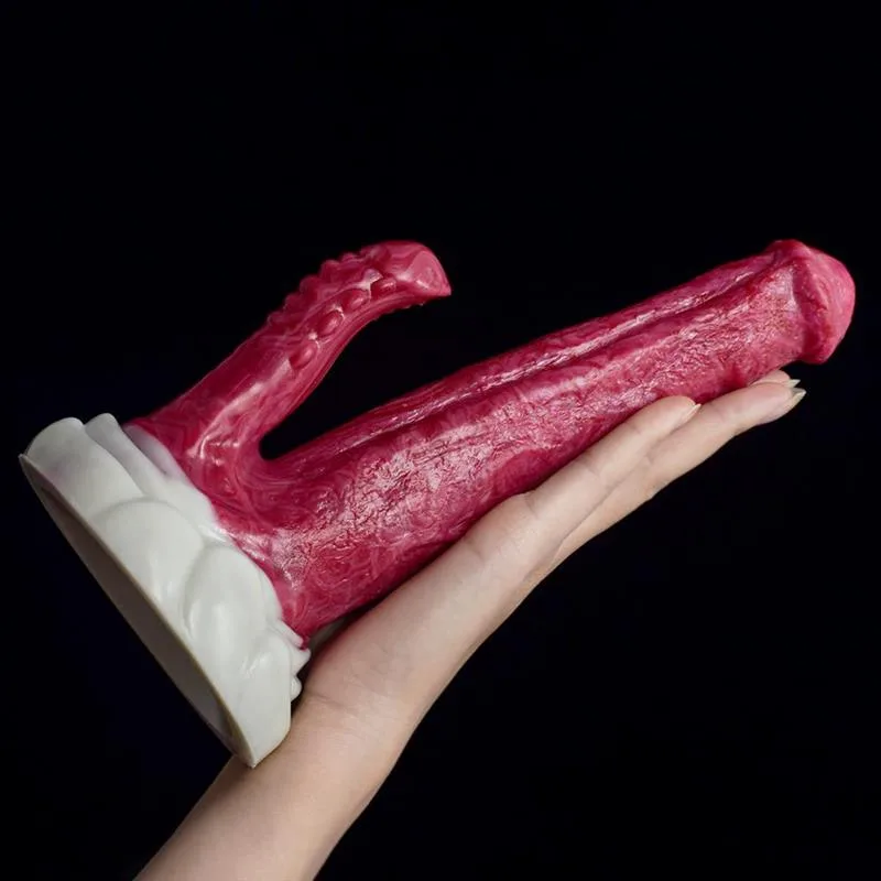 8.5 IN Double Headed Suction Cup Demon Dildo 3 8.5 IN Double Headed Suction Cup Demon Dildo 3