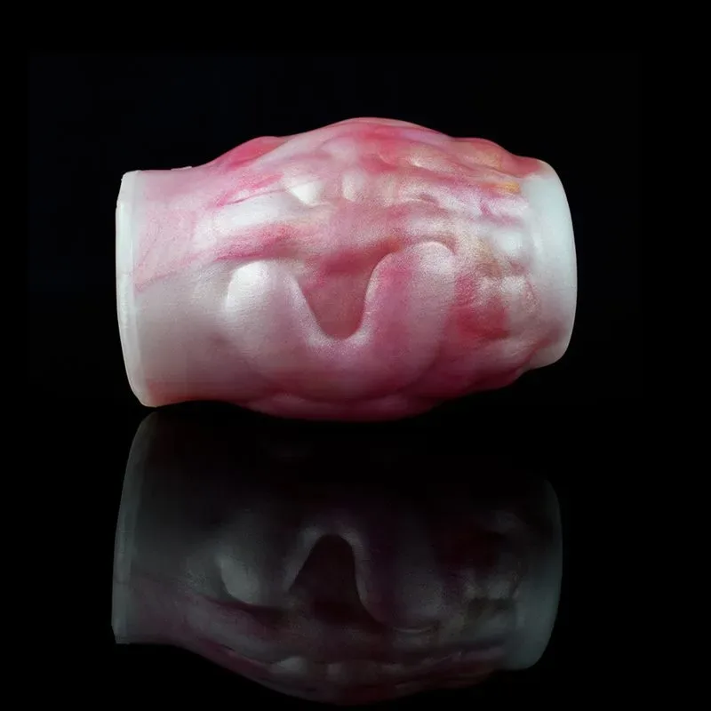 Silicone Fantasy Knot Penis Sleeve Male Cock Ring 6 Silicone Fantasy Knot Penis Sleeve Male Cock Ring 6