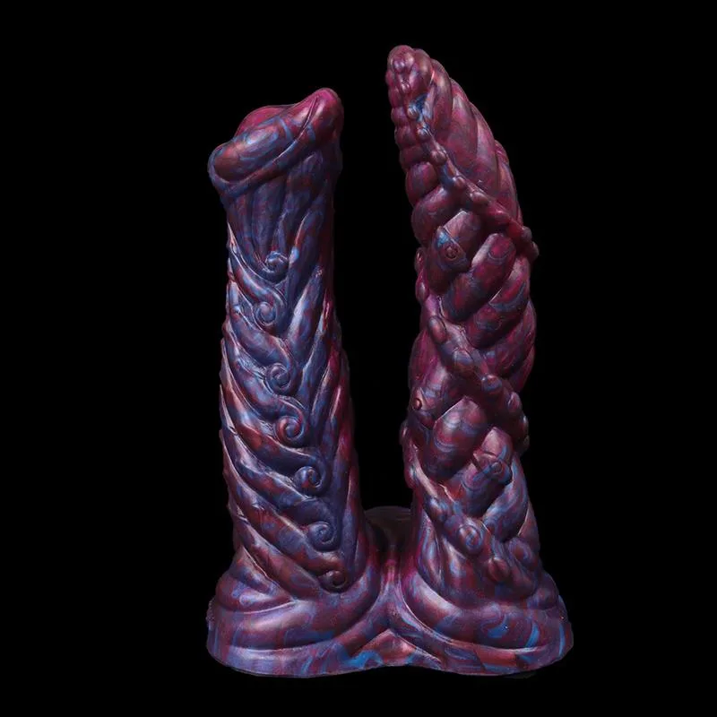 8 IN Fantasy Silicone Double Monster Tentacle Dildo 4 8 IN Fantasy Silicone Double Monster Tentacle Dildo 4