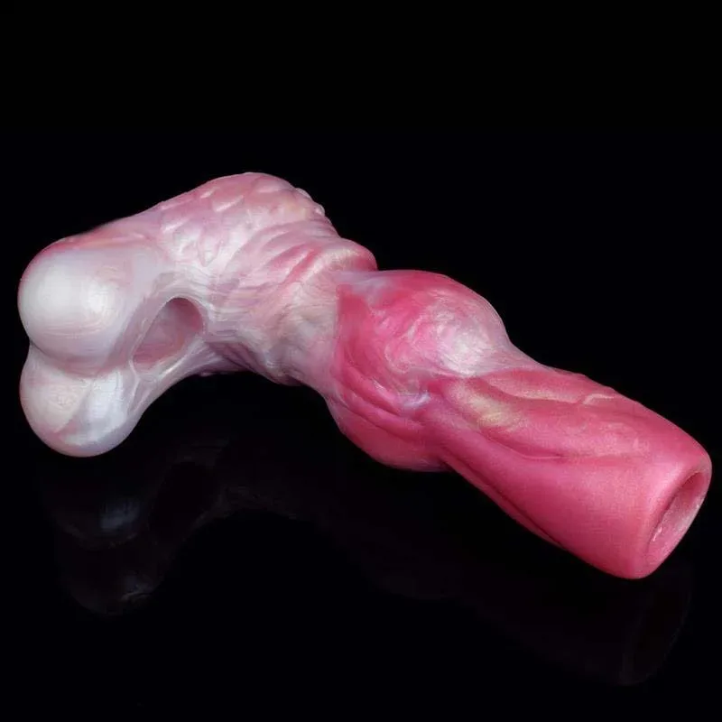 Open Tip Silicone Fantasy Knot Penis Extender Sleeve 3 Open Tip Silicone Fantasy Knot Penis Extender Sleeve 3