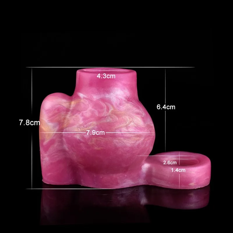 Fantasy Vibrating Silicone Knot Men Penis Extender 1 Fantasy Vibrating Silicone Knot Men Penis Extender 1