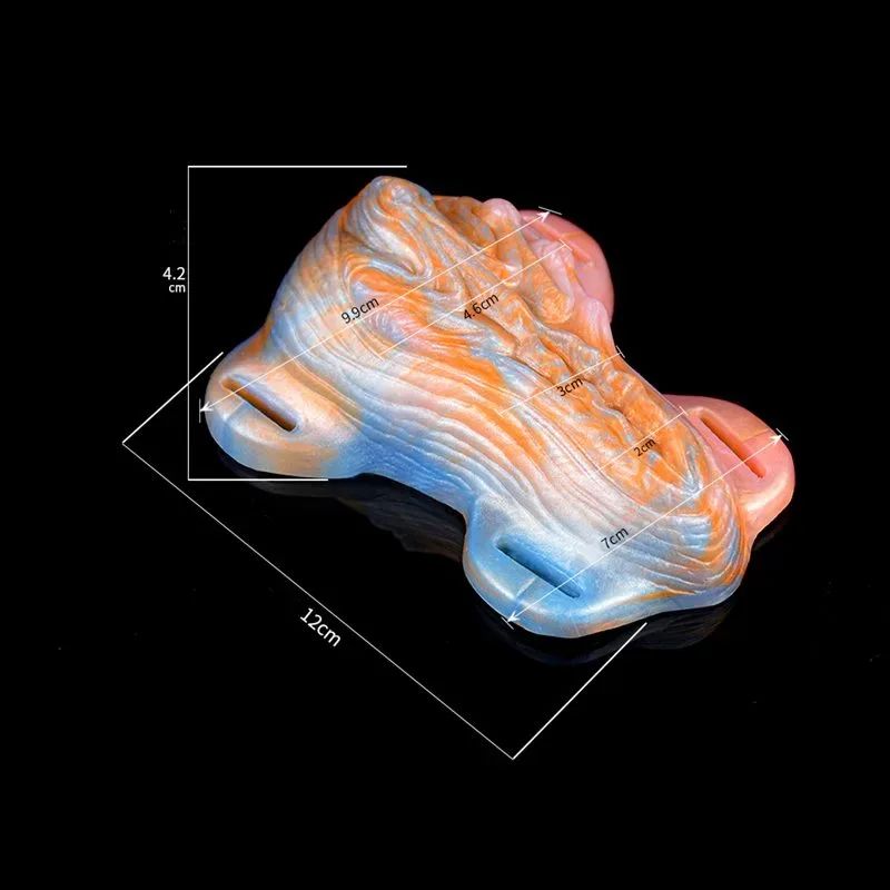 Fantasy Strap On Silicone Pussy Sex Grinder Vibrator 1 Fantasy Strap On Silicone Pussy Sex Grinder Vibrator 1