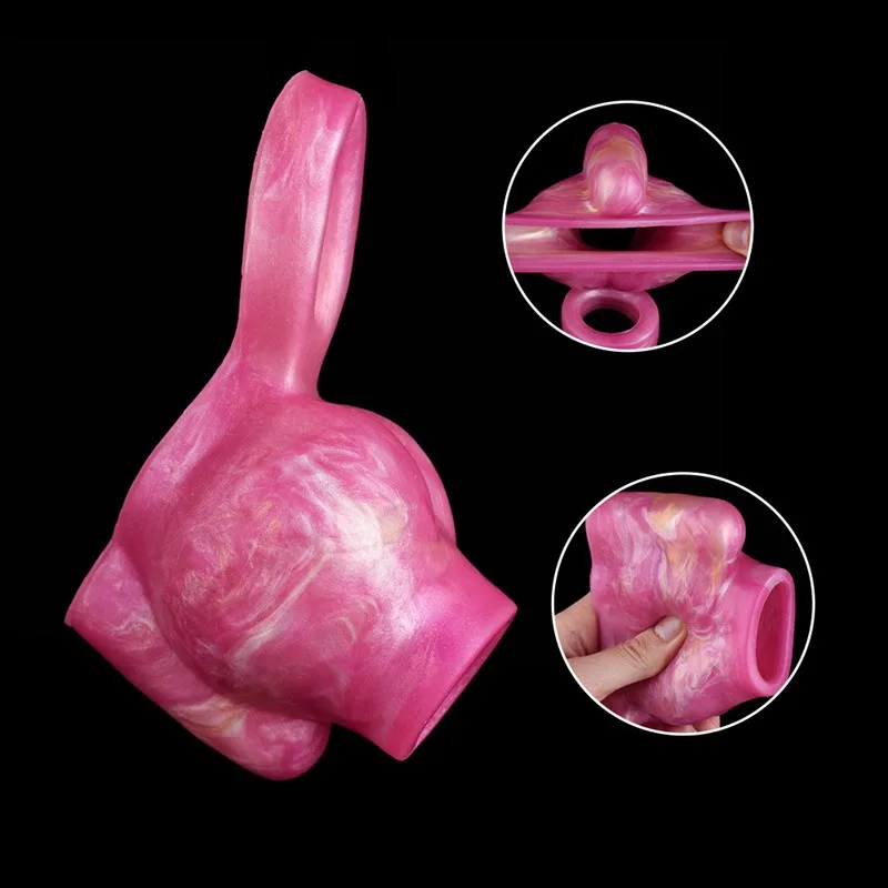 Fantasy Vibrating Silicone Knot Men Penis Extender 3 Fantasy Vibrating Silicone Knot Men Penis Extender 3