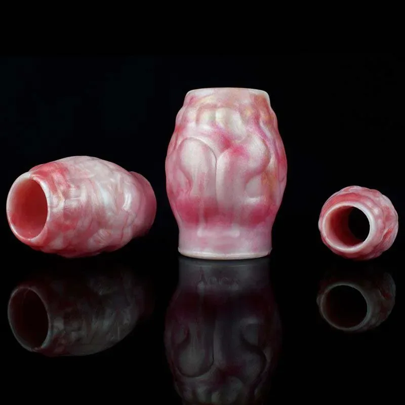 Silicone Fantasy Knot Penis Sleeve Male Cock Ring 5 Silicone Fantasy Knot Penis Sleeve Male Cock Ring 5