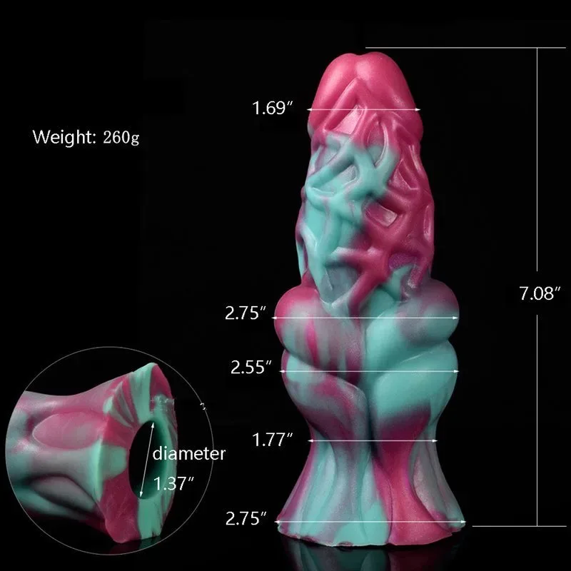 7 IN Fantasy Monster Cock Sleeve Penis Extender 1 7 IN Fantasy Monster Cock Sleeve Penis Extender 1