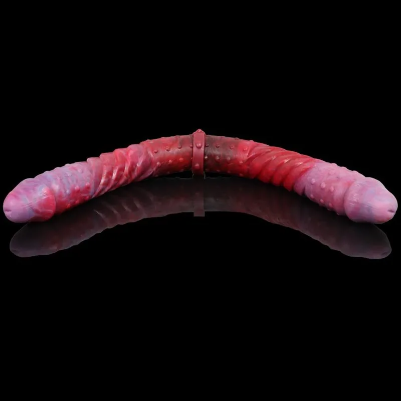 20.5 IN Extra Long Beaded Double Pleasure Dildo 3 20.5 IN Extra Long Beaded Double Pleasure Dildo 3