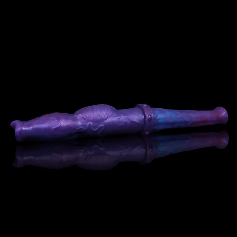 16.5 IN Purple Double-Sided Knotted Dog & Horse Dildo 2 16.5 IN Purple Double-Sided Knotted Dog & Horse Dildo 2