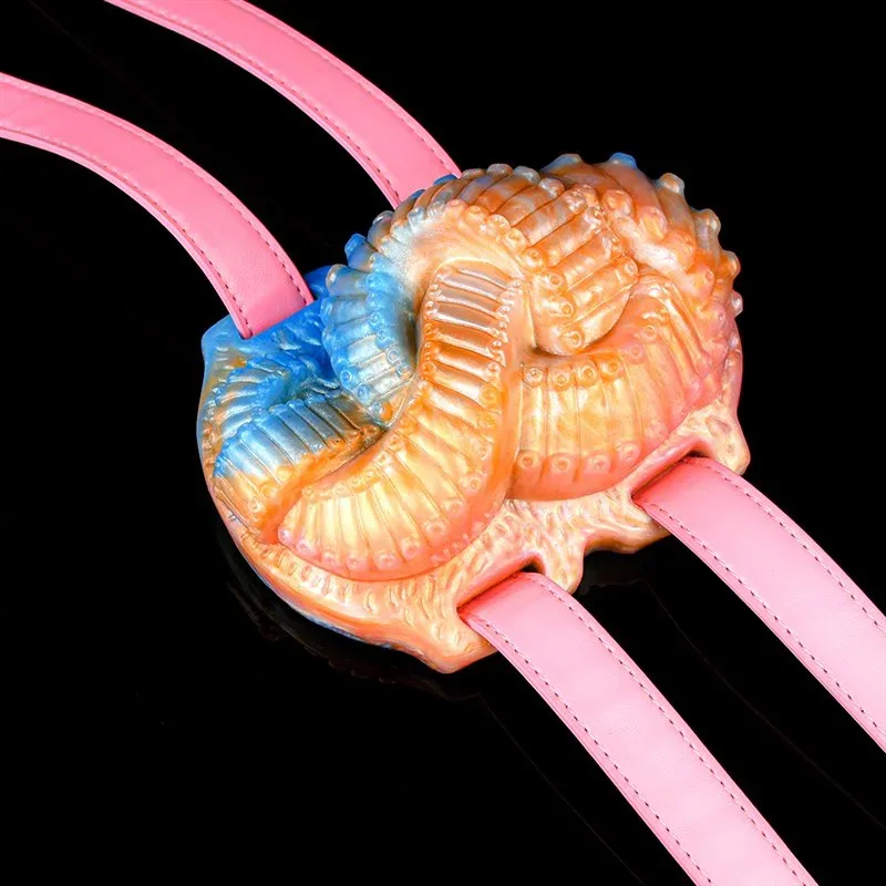 Fantasy Strap On Vibrating Tentacle Grinder Silicone Grinding Toy 5 Fantasy Strap On Vibrating Tentacle Grinder Silicone Grinding Toy 5