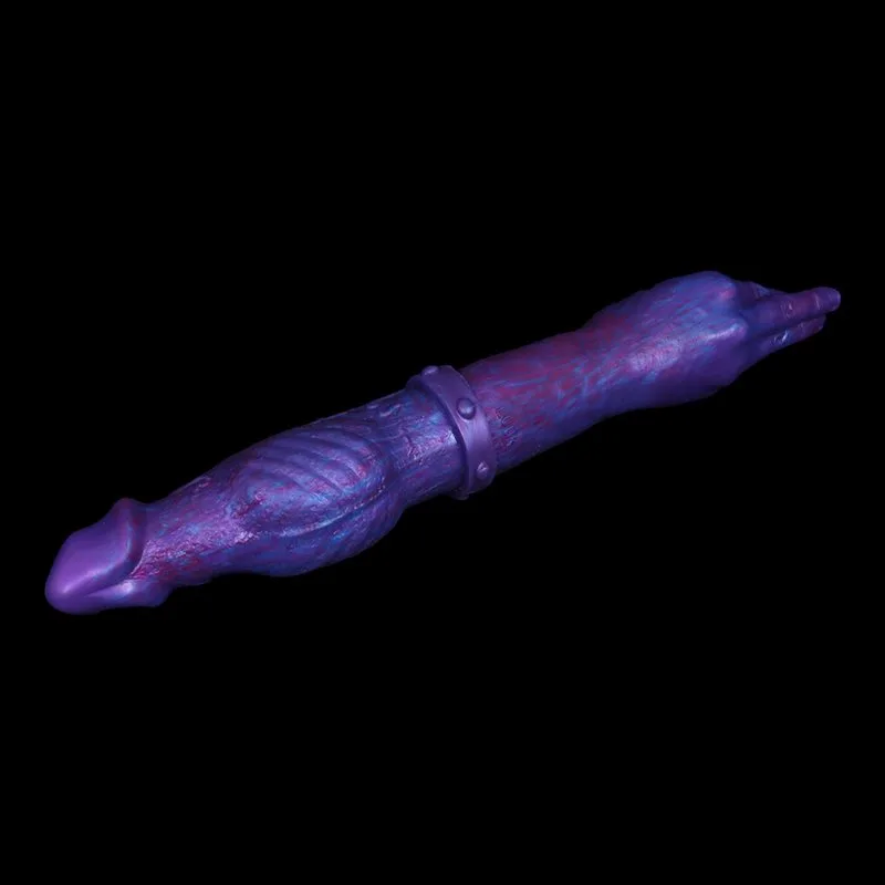 16.5 IN Purple Double-Sided Dog & Palm Dildo 5 16.5 IN Purple Double-Sided Dog & Palm Dildo 5