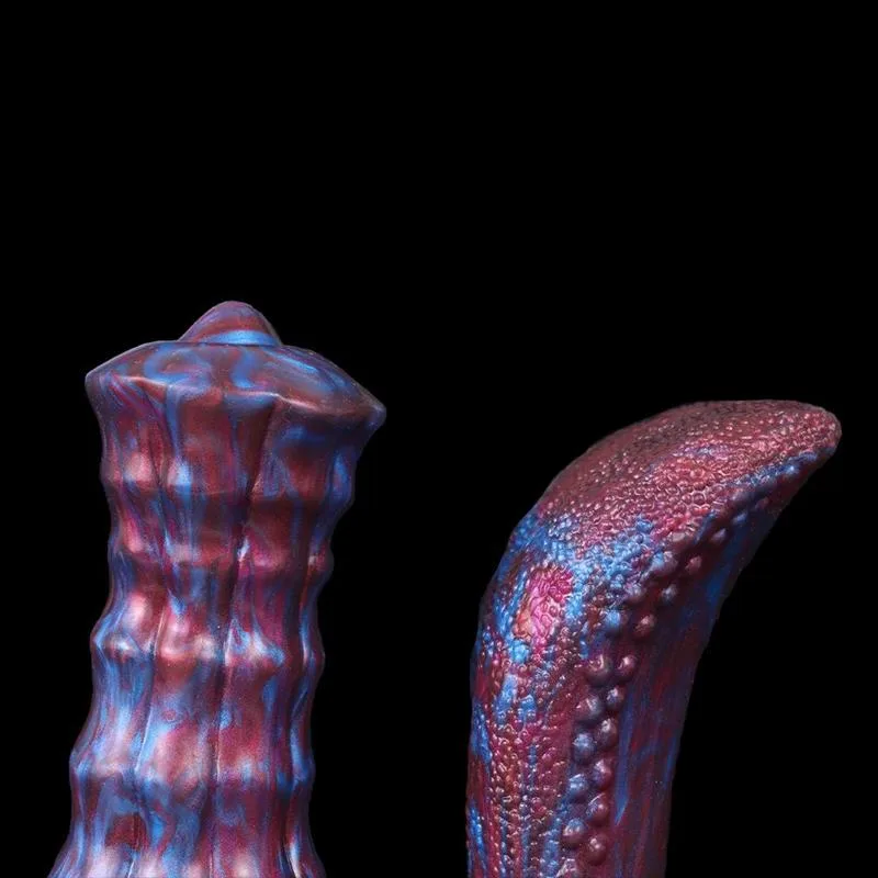 7.5 IN Fantasy Silicone Alligator Mouth Double Dildo 7 7.5 IN Fantasy Silicone Alligator Mouth Double Dildo 7