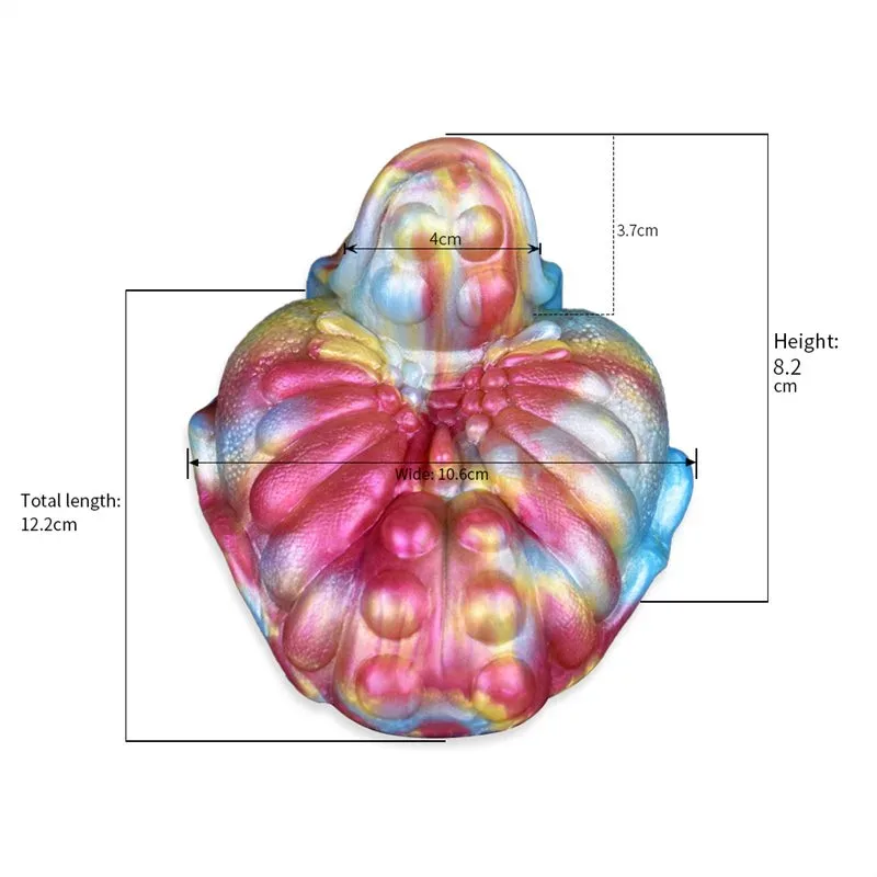 Fantasy Silicone Vibrating Alien Grinder Adult Toy 1 Fantasy Silicone Vibrating Alien Grinder Adult Toy 1