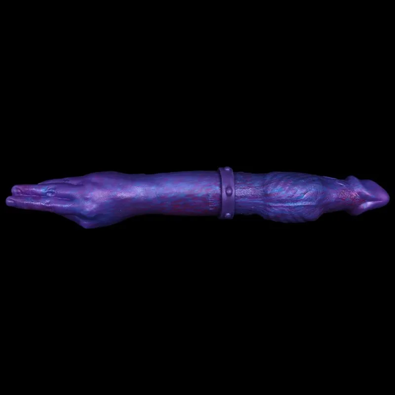 16.5 IN Purple Double-Sided Dog & Palm Dildo 1 16.5 IN Purple Double-Sided Dog & Palm Dildo 1