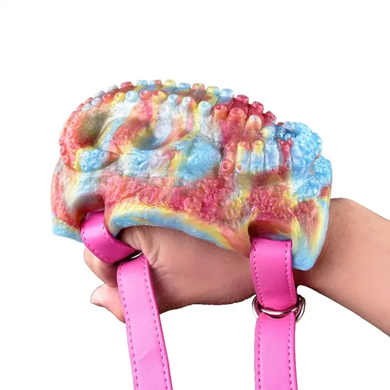 Strap On Fantasy Silicone Tentacle Grinder Vibrator 3 Strap On Fantasy Silicone Tentacle Grinder Vibrator 3