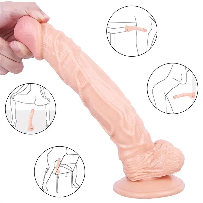 10 IN Long Textured PVC Dildo Strap On Harness Set 7 10 IN Long Textured PVC Dildo Strap On Harness Set 7