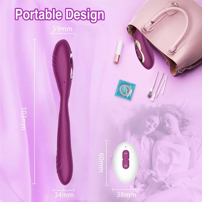 Remote Control Double Stimulation Couple Vibrator 7 Remote Control Double Stimulation Couple Vibrator 7