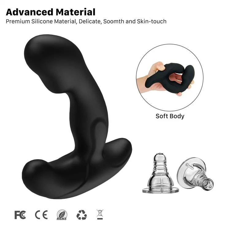 12 Powerful Vibration Anal Vibrator Male Prostate Massager 1 12 Powerful Vibration Anal Vibrator Male Prostate Massager 1