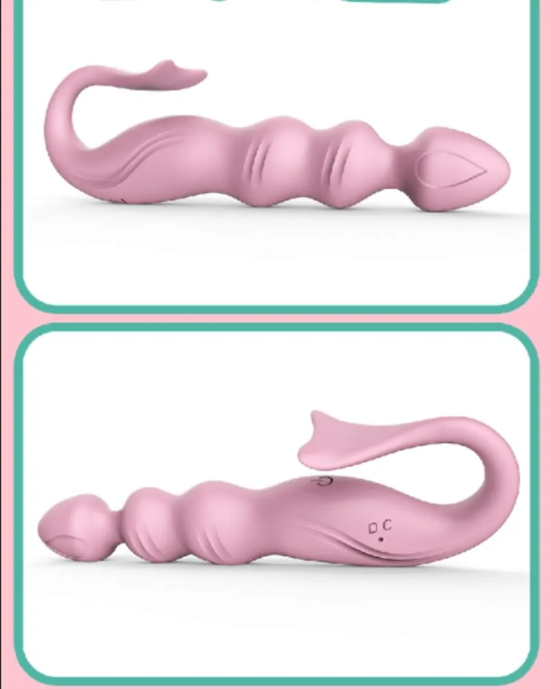 10 Vibration Mermaid Vibrating Anal Beads 10 10 Vibration Mermaid Vibrating Anal Beads 10