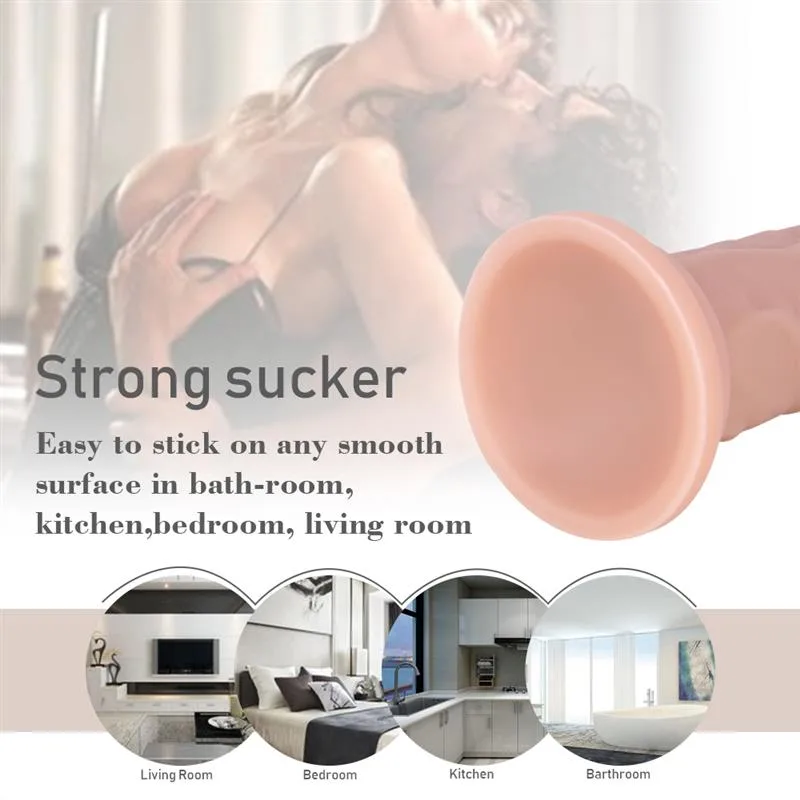 7.5 IN Beginner Flesh Dildo with Strap On Harness 7 7.5 IN Beginner Flesh Dildo with Strap On Harness 7