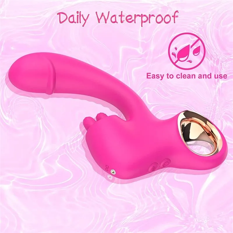 Dual Motors Swinging Tongue and Dildo Vibrator 4 Dual Motors Swinging Tongue and Dildo Vibrator 4