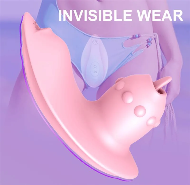 Remote Control Wearable Licking Vibrator 1 Remote Control Wearable Licking Vibrator 1