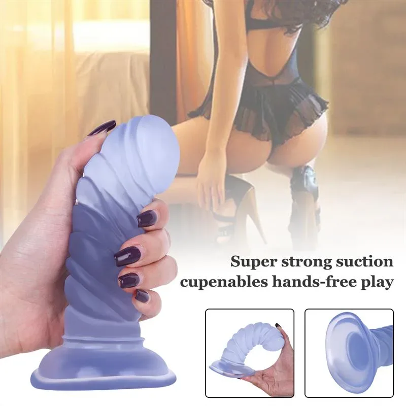 6 IN Small Ribbed PVC Dildo Beginner Strap On Kits 7 6 IN Small Ribbed PVC Dildo Beginner Strap On Kits 7