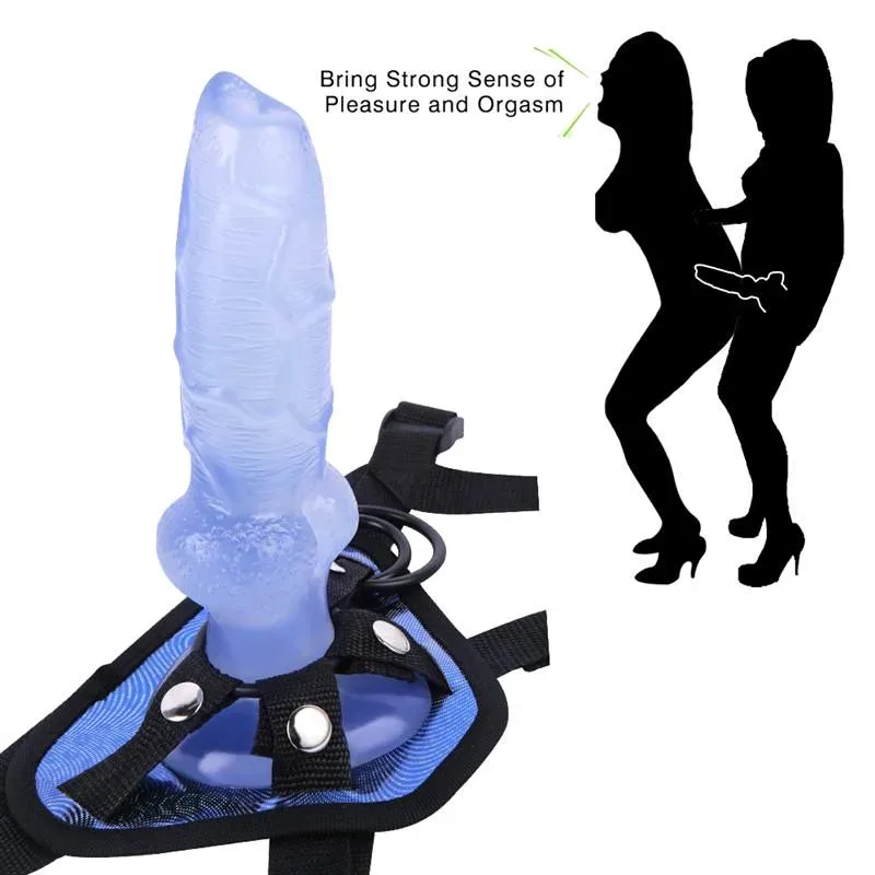 8 IN Dog Knot Dildo Deluxe Glitter Strap-On Harness Kit 4 8 IN Dog Knot Dildo Deluxe Glitter Strap-On Harness Kit 4