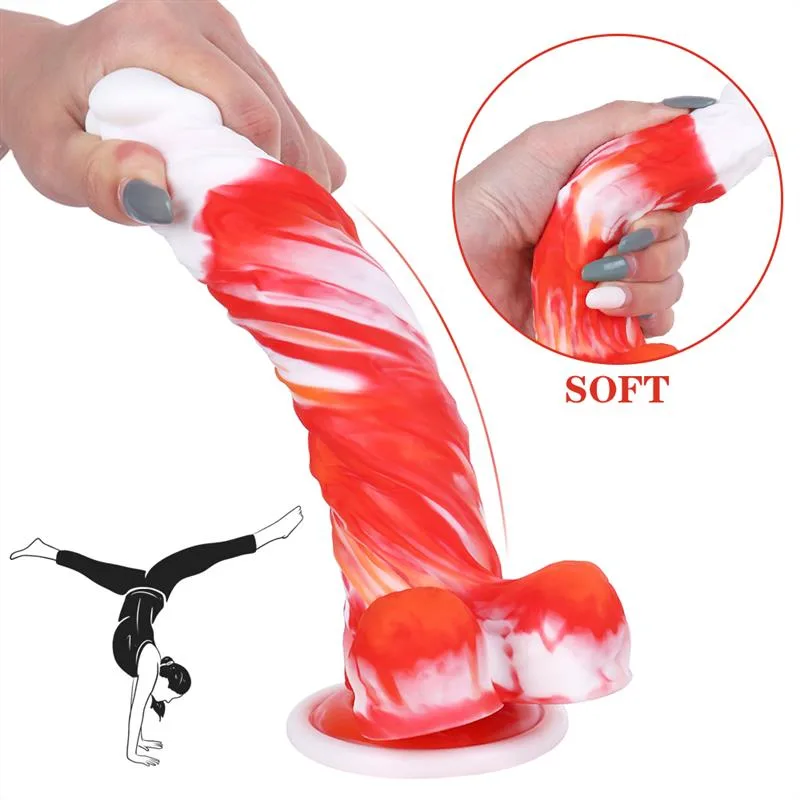 7.5 IN Colors Strap On Silicone Dildo with Harness 6 7.5 IN Colors Strap On Silicone Dildo with Harness 6