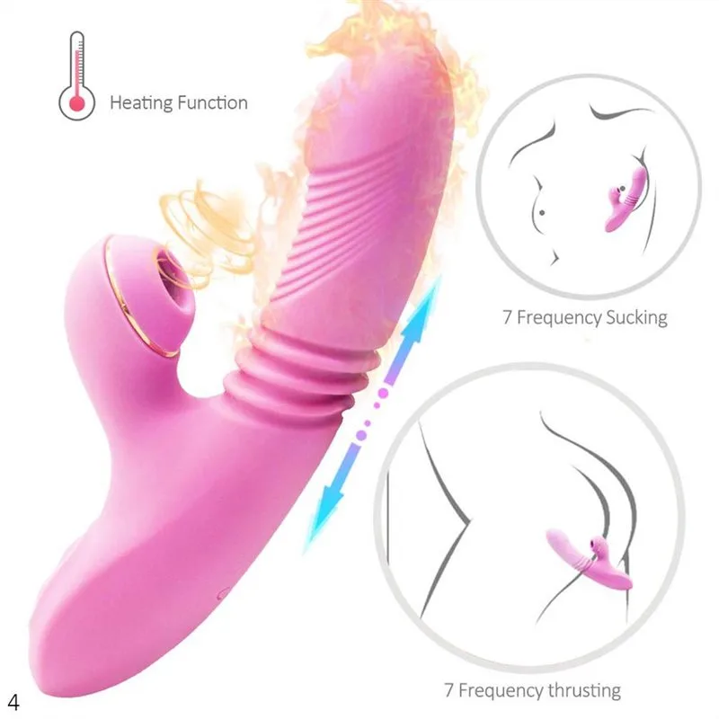 Warming Sucking Thrusting G-spot Stimulator 1 Warming Sucking Thrusting G-spot Stimulator 1