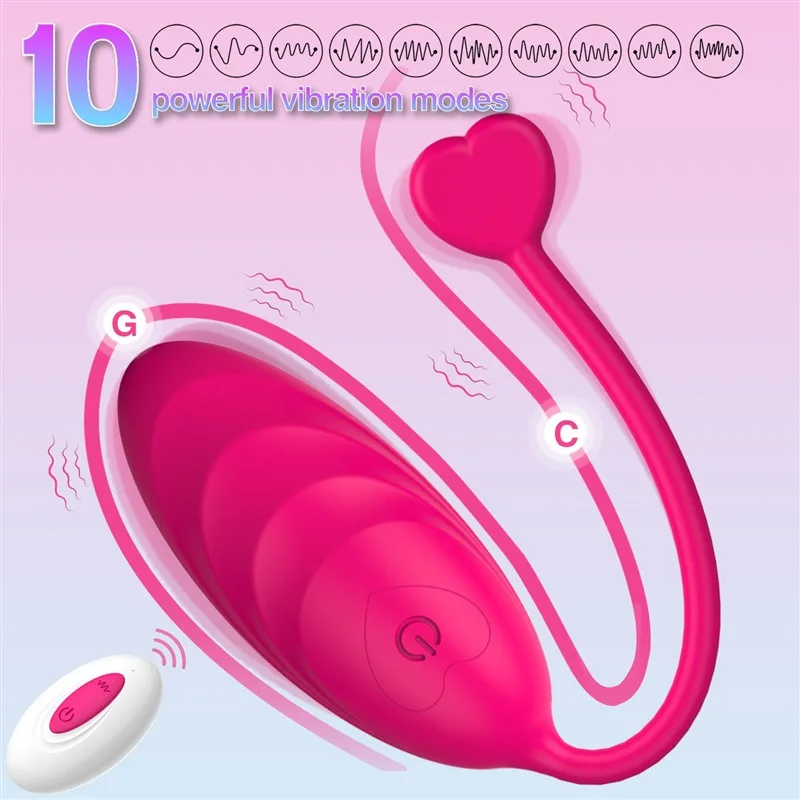 Remote Control 10 Powerful Vibration Vibrating Egg 1 Remote Control 10 Powerful Vibration Vibrating Egg 1