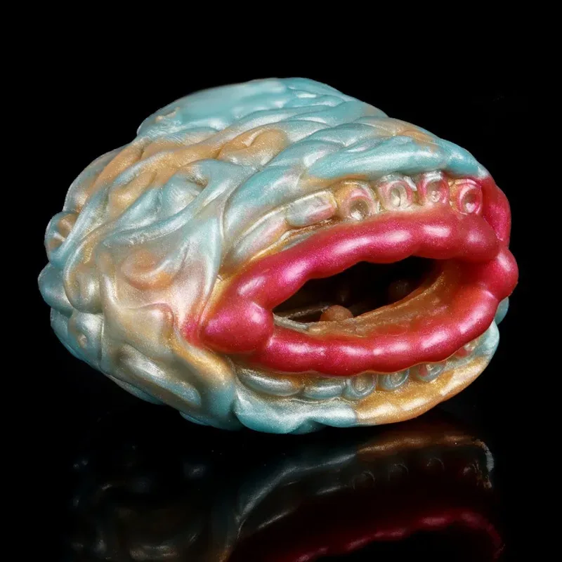 Vagina Textured Exotic Penis Trainer Silicone Masturbator for Men 7 Vagina Textured Exotic Penis Trainer Silicone Masturbator for Men 7