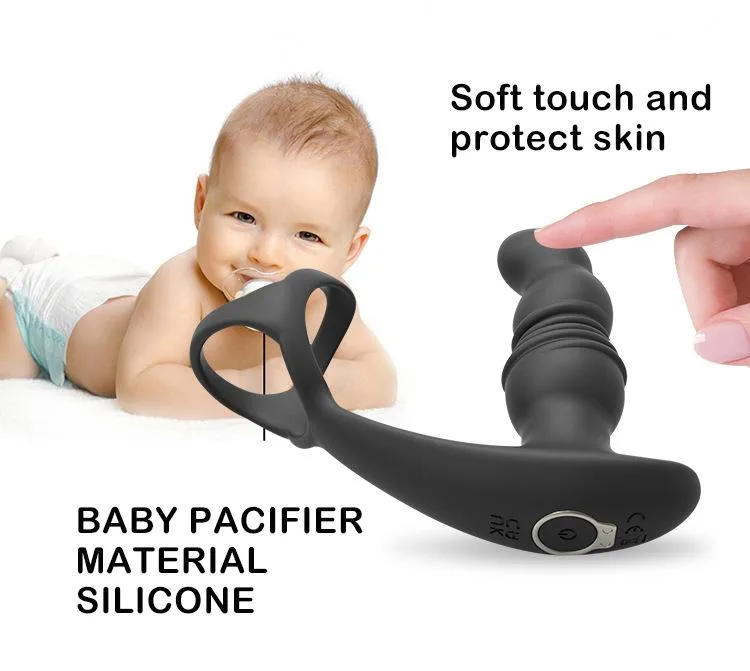 Remote Control Male Thrusting Vibrating Prostate Massager 5 Remote Control Male Thrusting Vibrating Prostate Massager 5